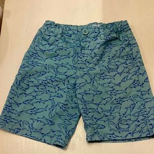 Cat & Jack shark board shorts, size 6